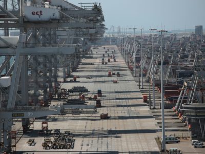 praca dla kierowcy holandia - port rotterdam